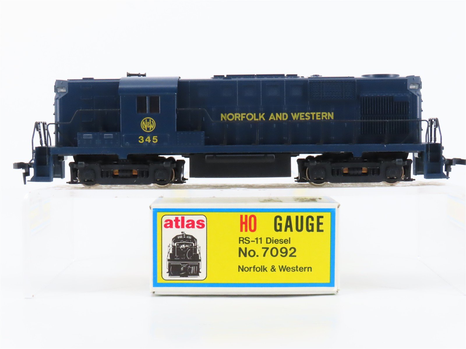 HO Scale Atlas/KATO 7092 N&W Norfolk & Western ALCO RS-11 Diesel Locomotive #345