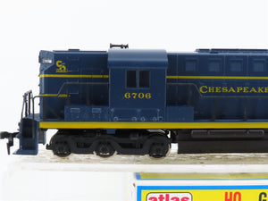 HO Scale Atlas/KATO 8003 C&O Chesapeake & Ohio ALCO RSD-12 Diesel #6706