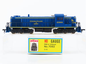 HO Scale Atlas/KATO 7082 C&O Chesapeake & Ohio ALCO RSD-4 Diesel #5592