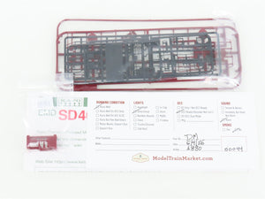 HO Scale KATO 37-6329 WC Wisconsin Central EMD SD40 Diesel #6001 - DCC Ready