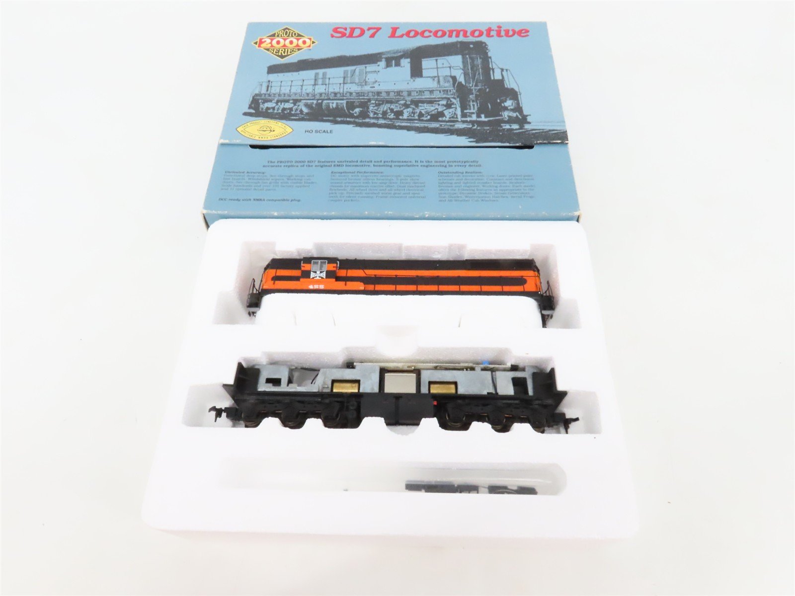 HO Proto 2000 8223 B&LE Bessemer & Lake Erie EMD SD7 Diesel #455 - DCC Ready