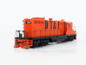 HO Scale Athearn Genesis G62721 DT&I EMD GP7 Diesel #967 w/ DCC & Sound