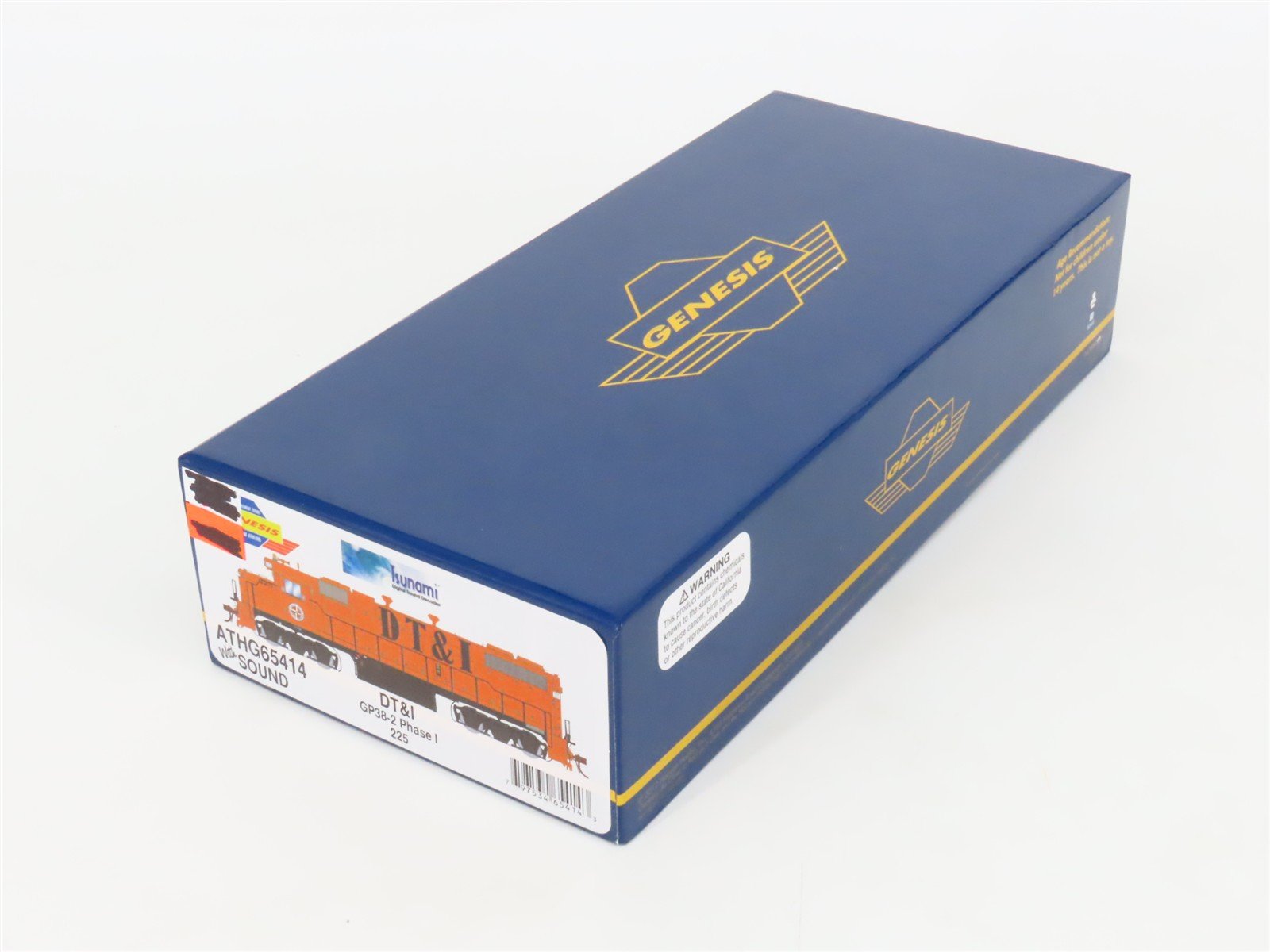 HO Athearn Genesis ATHG65414 DT&I EMD GP38-2 Ph. 1 Diesel #225 w/ DCC & Sound