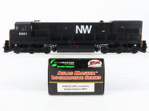HO Scale Atlas Master 7409 N&W Norfolk & Western GE U30C Diesel #8001 w/ DCC
