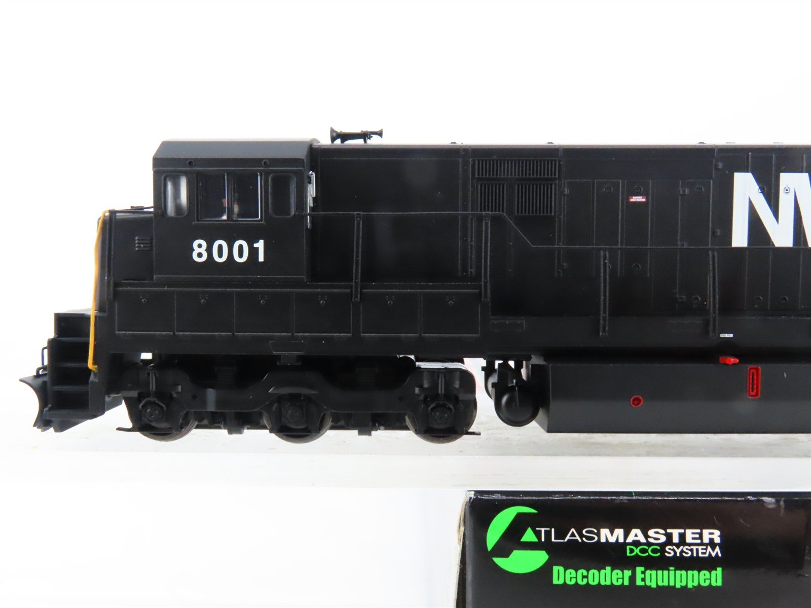 HO Scale Atlas Master 7409 N&W Norfolk & Western GE U30C Diesel #8001 w/ DCC
