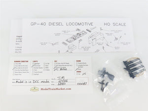 HO Atlas Master 8944 N&W Norfolk & Western GP40 High-Nose Diesel #1334 w/ DCC