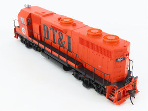 HO Scale Atlas Master 9105 DT&I Detroit Toledo & Ironton GP38 Diesel #204 w/ DCC