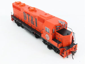 HO Scale Atlas Master 9105 DT&I Detroit Toledo & Ironton GP38 Diesel #204 w/ DCC