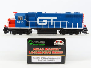 HO Scale Atlas Master 9760 GTW Grand Trunk Western EMD GP38 Diesel #6210 w/ DCC