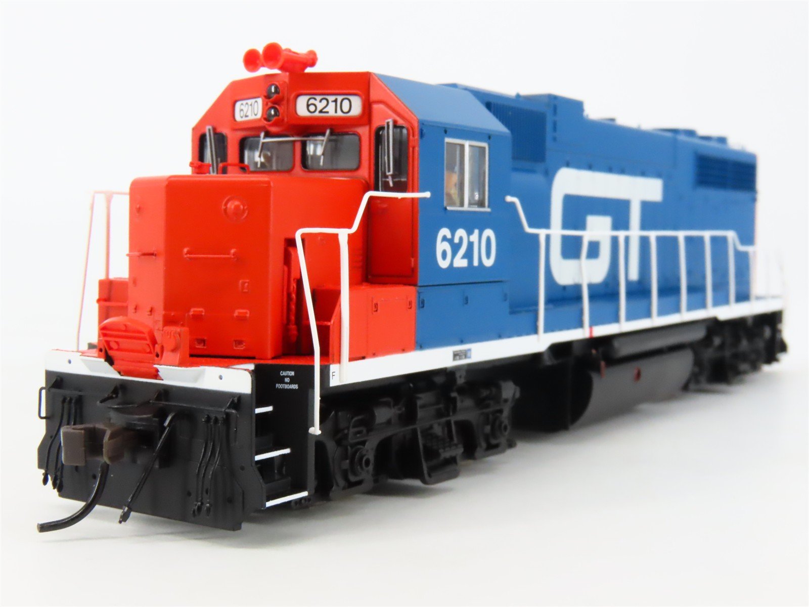 HO Scale Atlas Master 9760 GTW Grand Trunk Western EMD GP38 Diesel #6210 w/ DCC