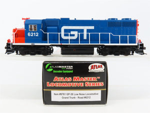 HO Scale Atlas Master 9761 GTW Grand Trunk Western EMD GP38 Diesel #6212 w/ DCC