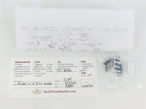 HO Scale Atlas Master 9761 GTW Grand Trunk Western EMD GP38 Diesel #6212 w/ DCC
