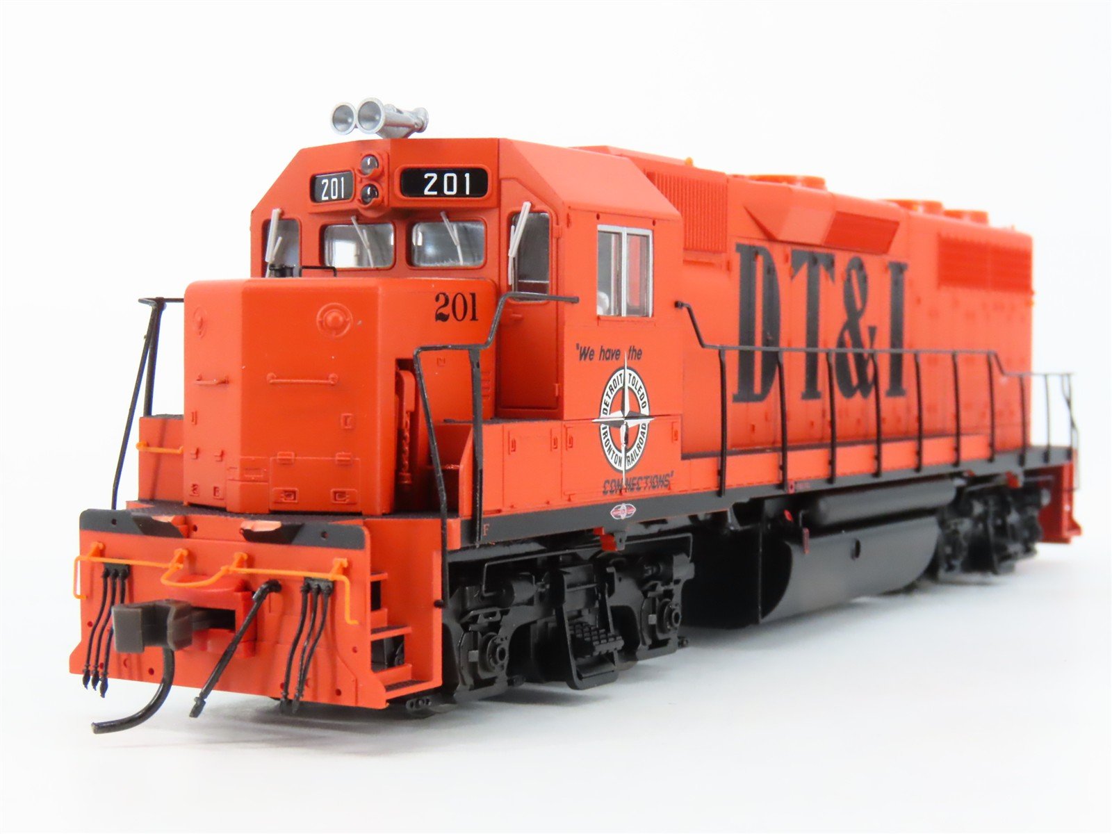 HO Scale Atlas Master 9104 DT&I Detroit Toledo & Ironton GP38 Diesel #201 w/ DCC