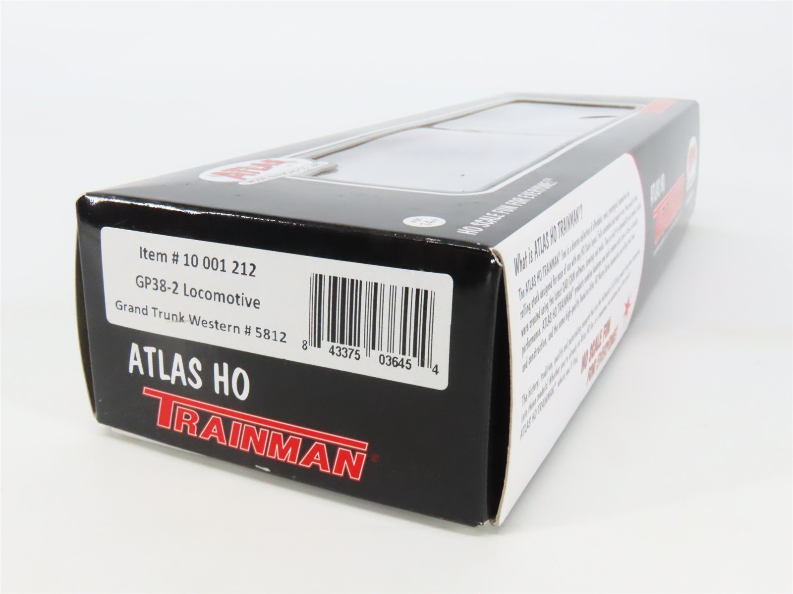 HO Scale Atlas Trainman 10001212 GTW EMD GP38-2 Diesel #5812 - DCC Ready