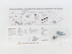 HO Atlas Master Silver 10000347 GTW EMD GP40-2 Ph. 1 Diesel #6418 - DCC Ready