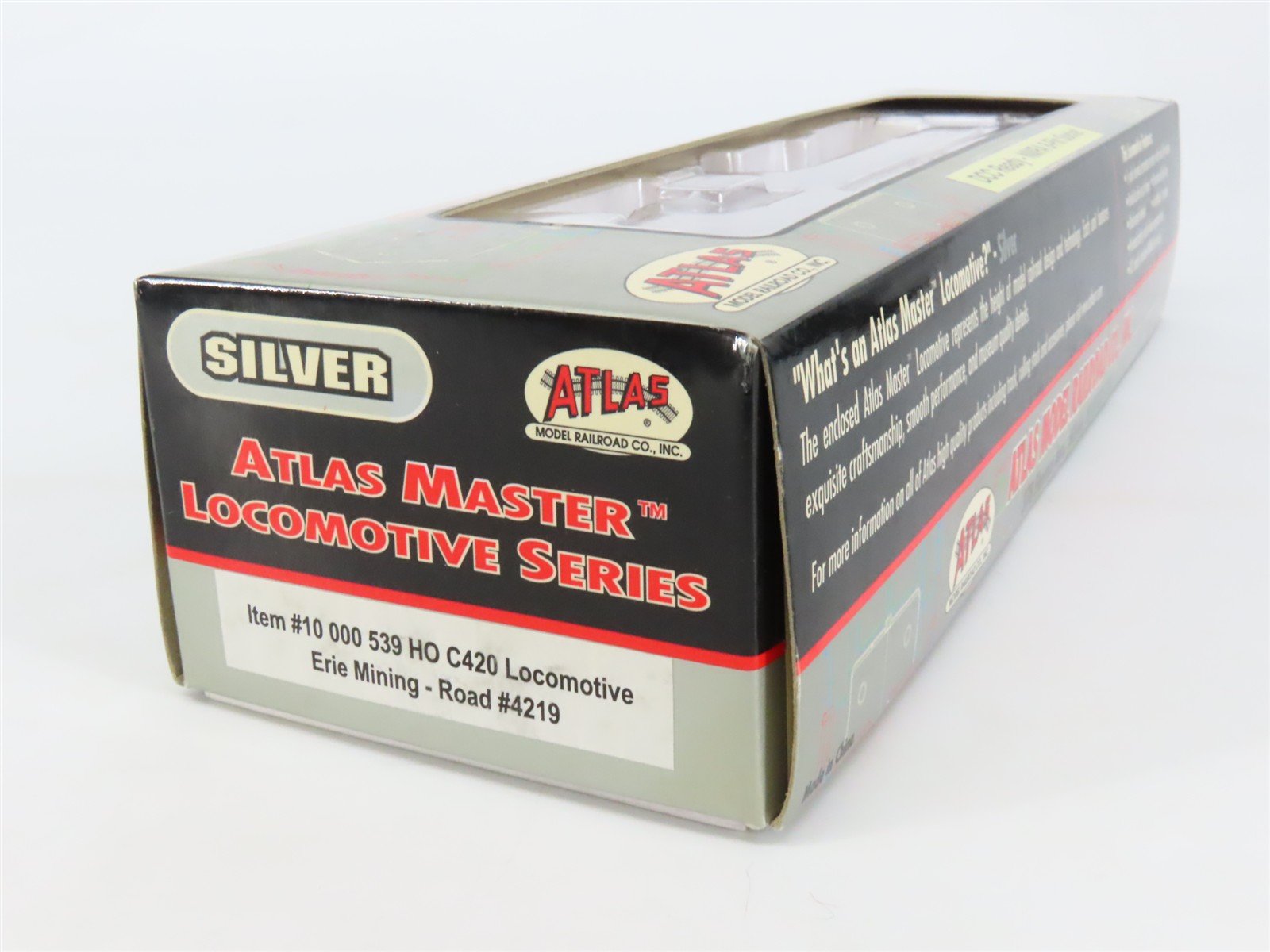 HO Atlas Master Silver 10000539 Erie Mining ALCO C420 Diesel #4219 - DCC Ready