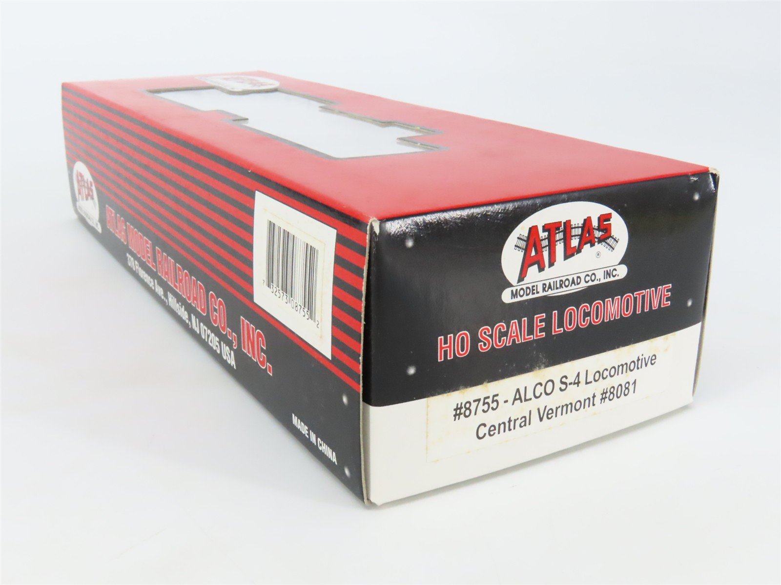 HO Scale Atlas 8755 CV Central Vermont ALCO S-4 Diesel Switcher Locomotive #8081