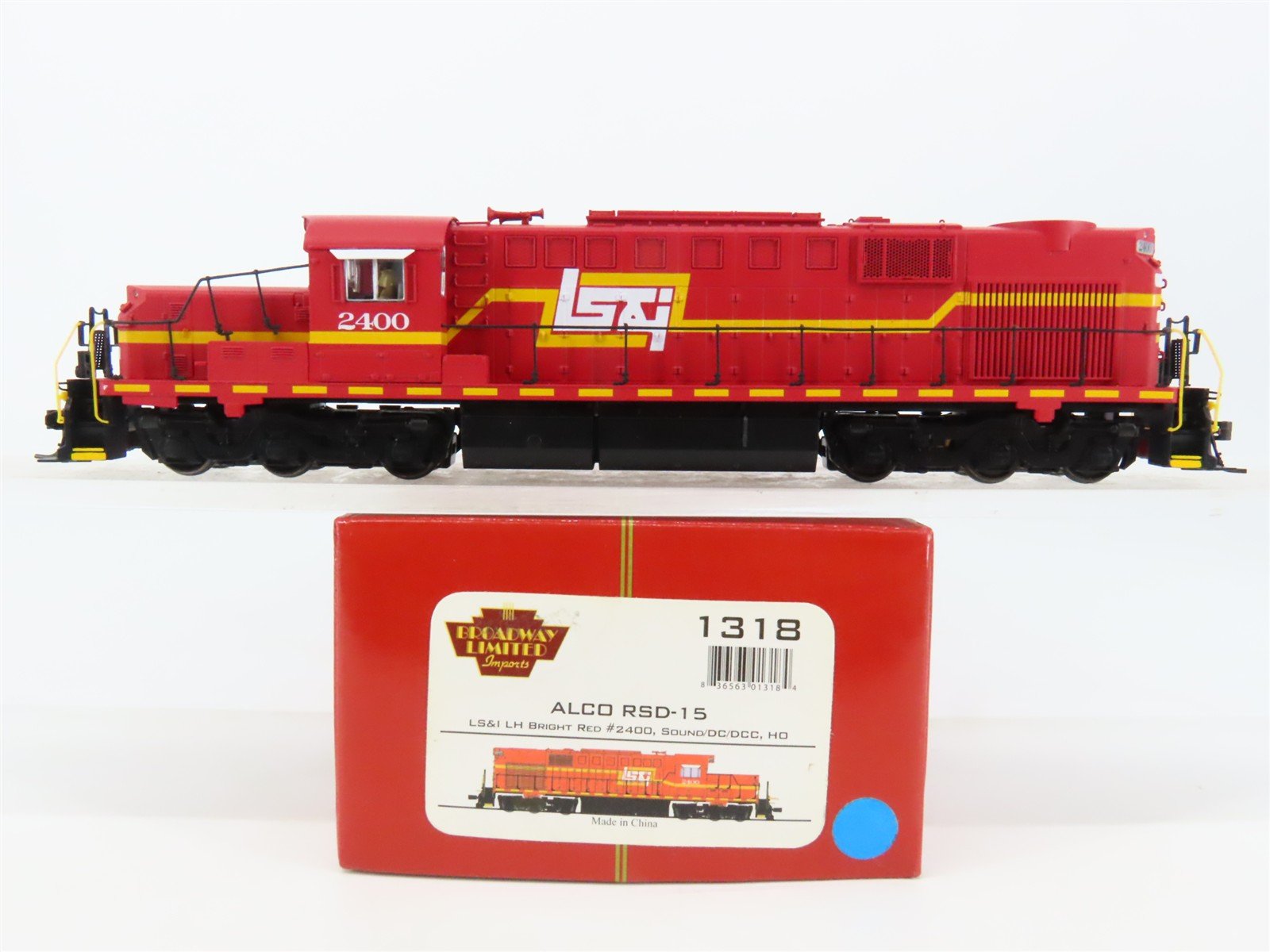 HO Scale Broadway Limited BLI 1318 LS&I ALCO RSD-15 Diesel #2400 w/ DCC & Sound