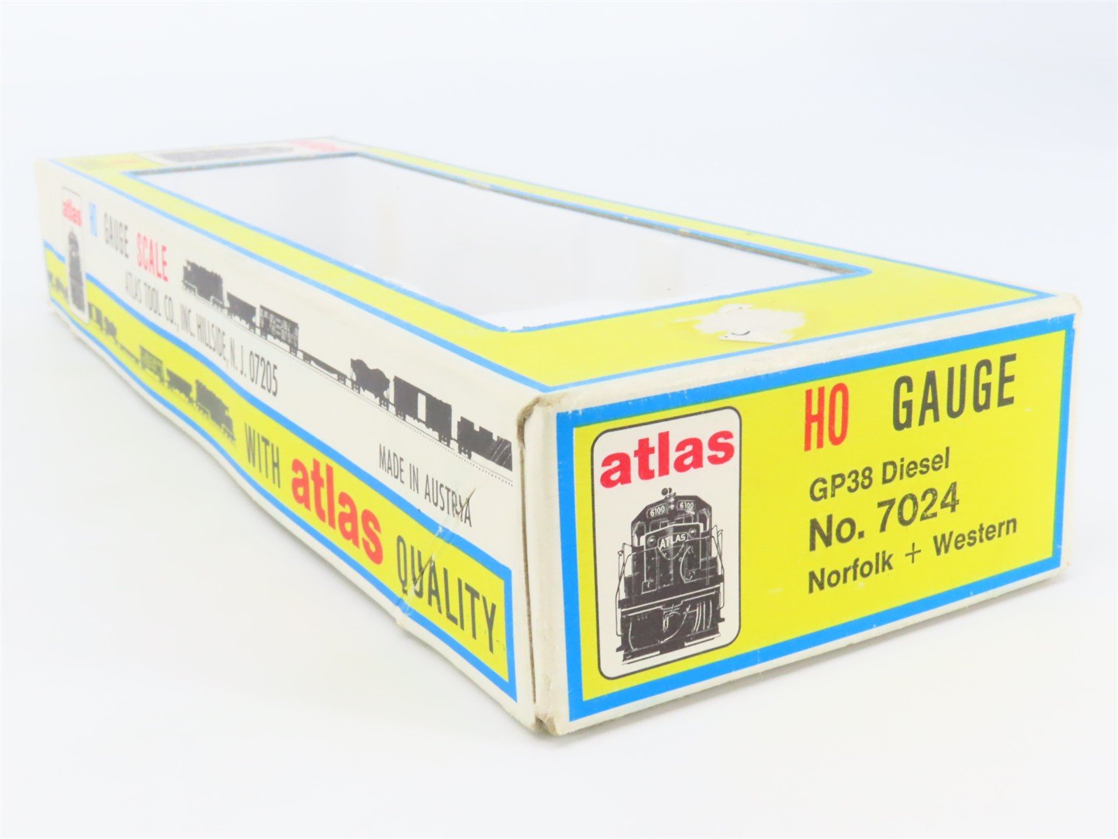 HO Scale Atlas 7024 N&W Norfolk & Western EMD GP38 Diesel Locomotive #4138