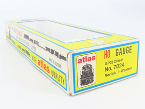 HO Scale Atlas 7024 N&W Norfolk & Western EMD GP38 Diesel Locomotive #4138