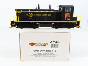 HO Scale Broadway Limited BLI 6744 DTS EMD SW7 Diesel Switcher #116 - Paragon4