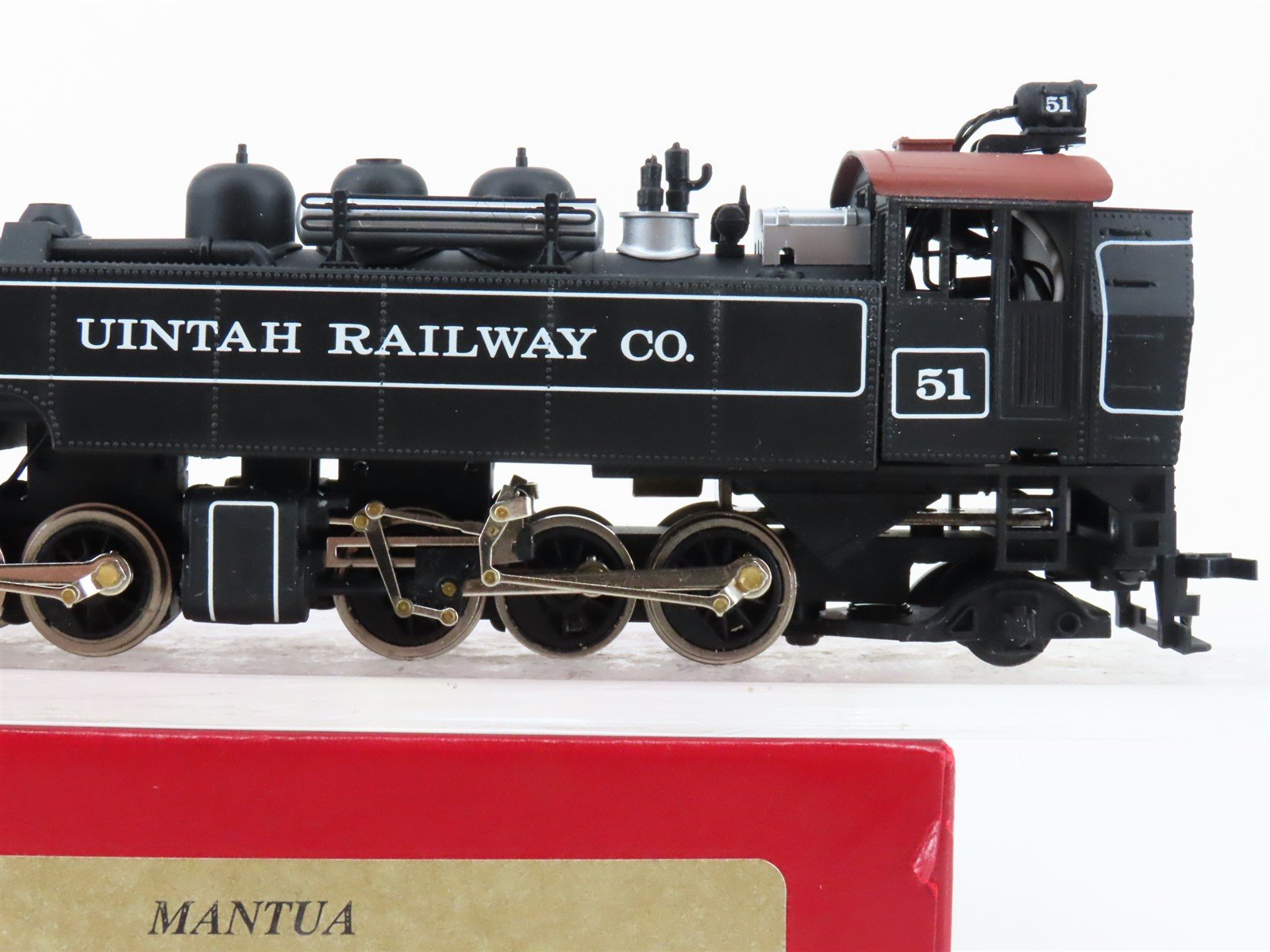 HO Scale Mantua 351-014 Uintah Railway 2-6-6-2T Articulated Logger Steam #51