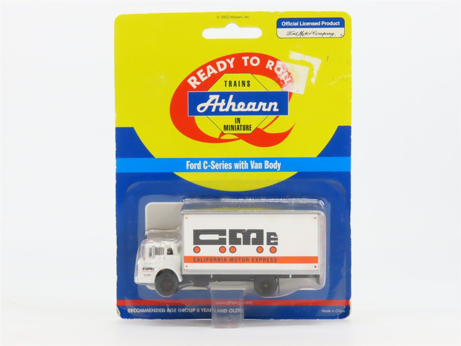 HO Athearn 2754 California Motor Express Ford C-Series w/ Van Body - SEALED