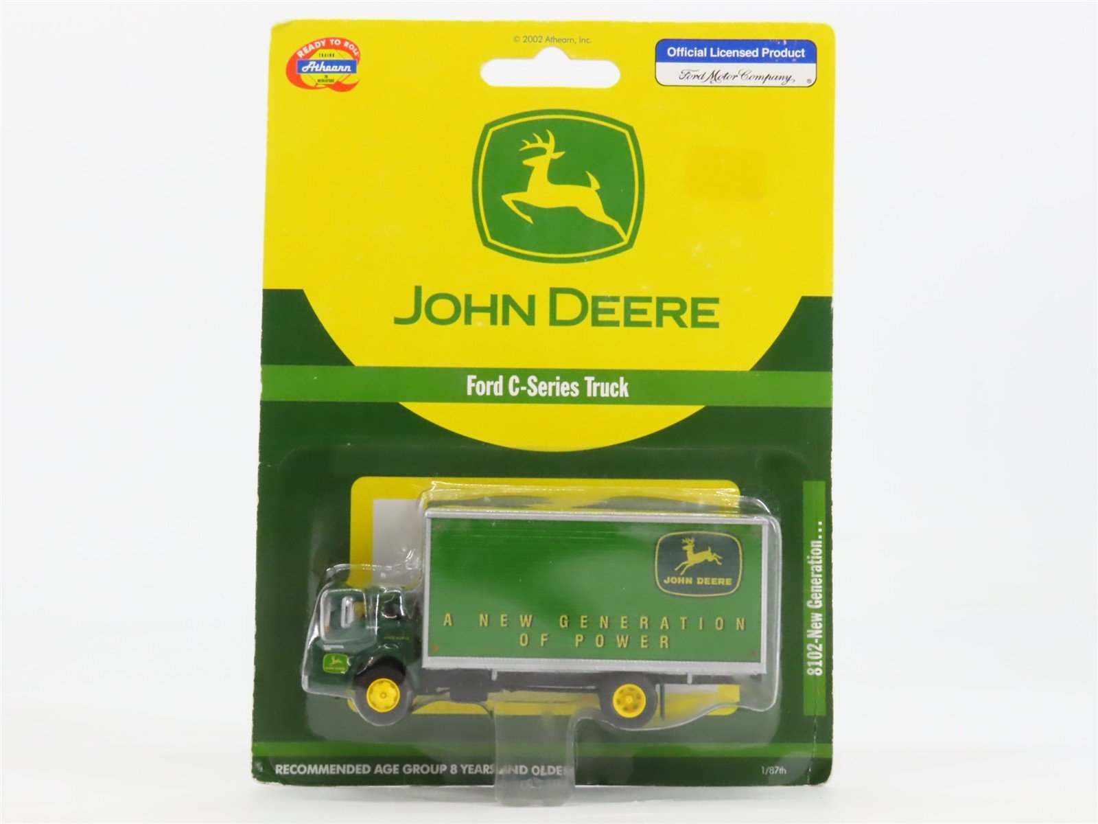 HO Scale Athearn 8102 John Deere Ford C-Series Truck 