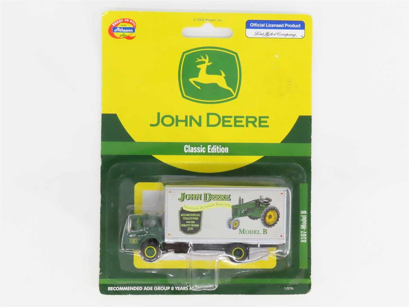 HO 1/87 Scale Athearn 8107 John Deere Ford C-Series Truck 
