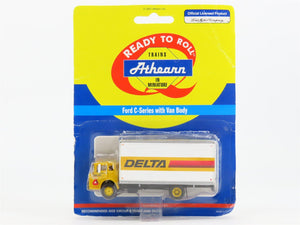 HO 1/87 Scale Athearn 2749 DELTA Ford C-Series Truck w/ Van Body