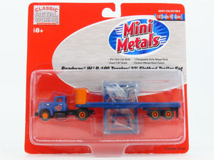 HO CMW Mini Metals 31122 Roadway IH R-190 Tractor w/32' Flatbed Trailer - SEALED