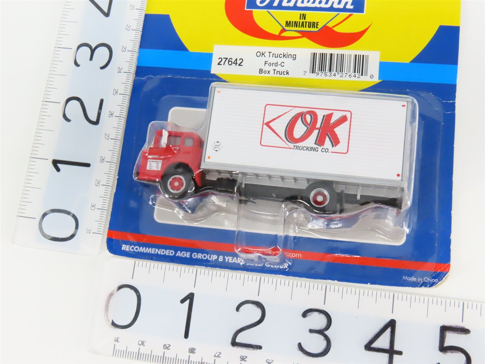 HO 1/87 Scale Athearn 27642 OK Trucking Ford C-Series Box Truck - SEALED
