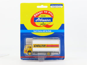 HO 1/87 Scale Athearn 2749 DELTA Ford C-Series Truck w/ Van Body - SEALED