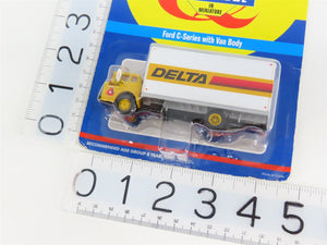 HO 1/87 Scale Athearn 2749 DELTA Ford C-Series Truck w/ Van Body - SEALED