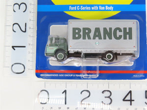 HO 1/87 Scale Athearn BRANCH Ford C-Series Truck w/ Van Body