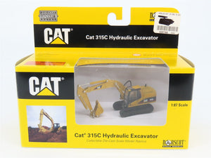 HO 1/87 Scale Norscot Die-Cast 55107 CAT 315C Hydraulic Excavator