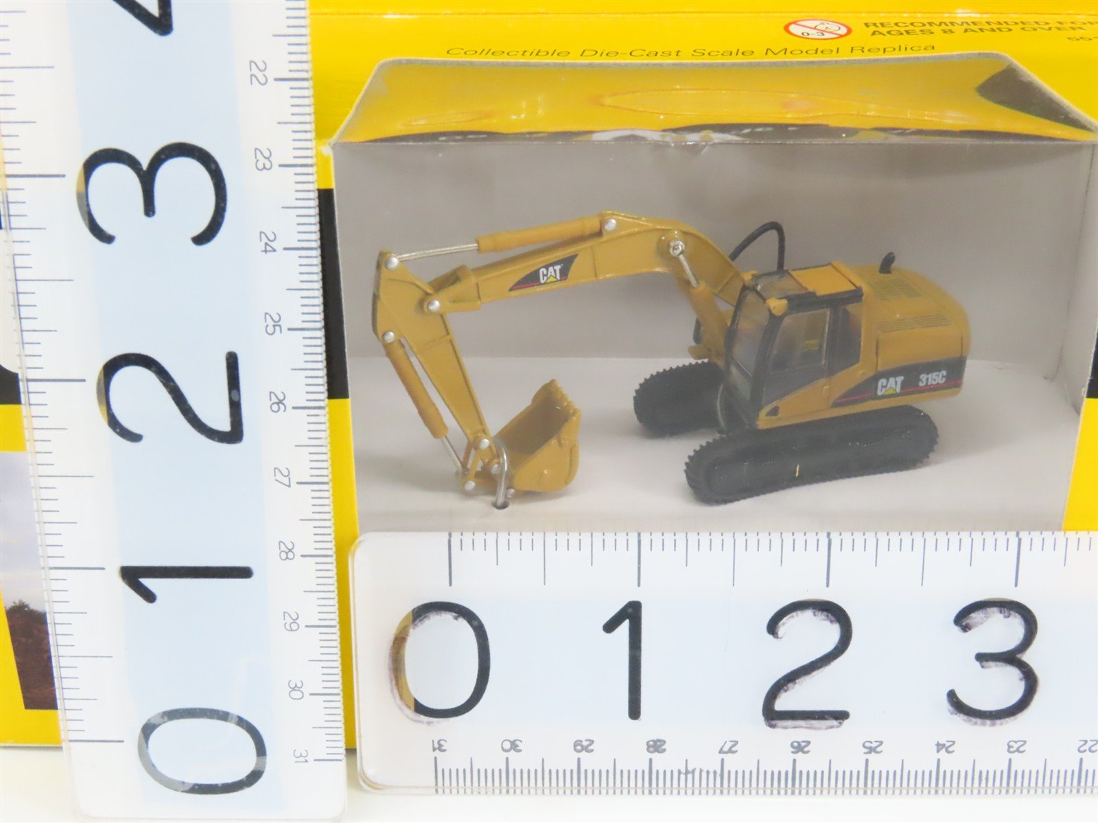 HO 1/87 Scale Norscot Die-Cast 55107 CAT 315C Hydraulic Excavator