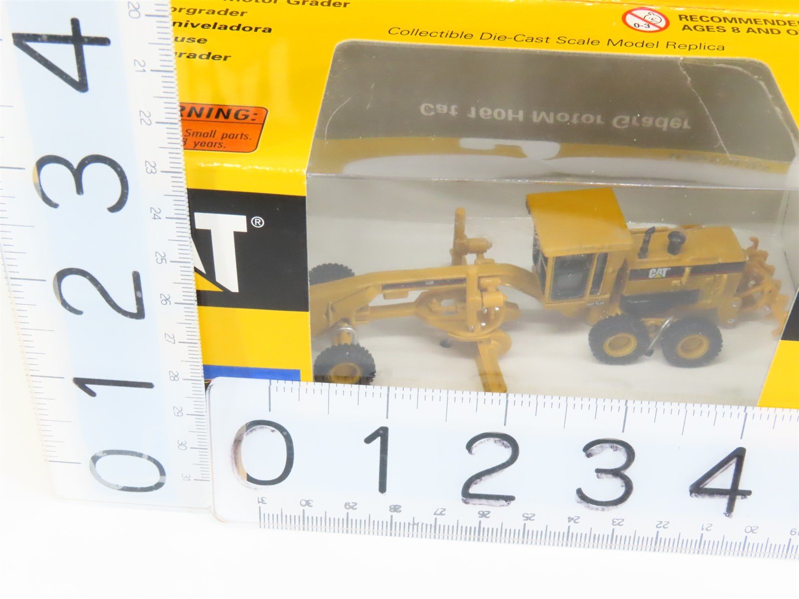 HO 1/87 Scale Norscot Die-Cast 55127 CAT 160H Motor Grader