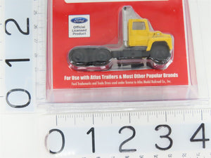 HO 1/87 Scale Atlas #1228 Yellow Ford LNT 9000 Tractor Cab
