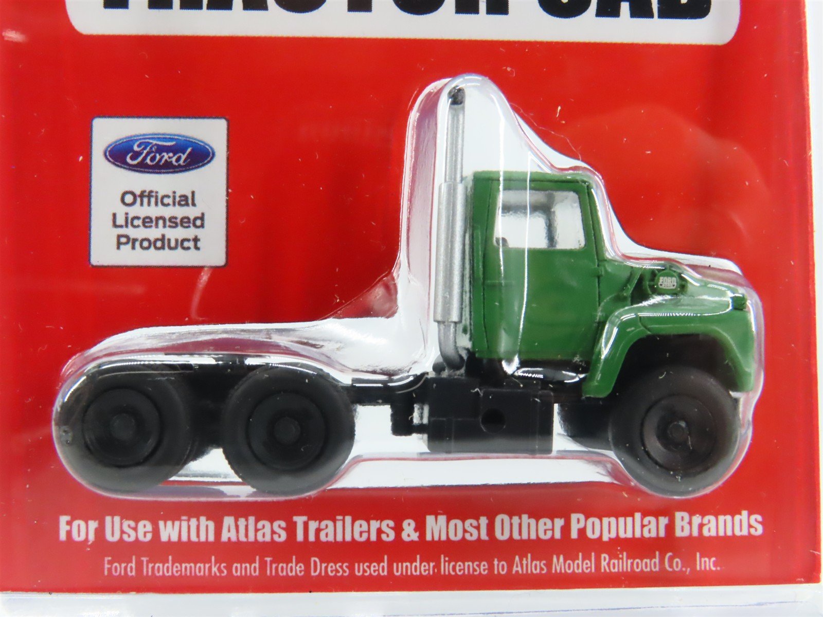 HO 1/87 Scale Atlas #1224 Green Ford LNT 9000 Tractor Cab