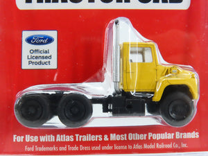 HO 1/87 Scale Atlas #1228 Yellow Ford LNT 9000 Tractor Cab