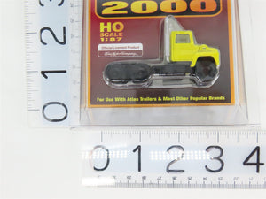 HO 1/87 Scale Atlas Motoring 2000 #1228 Yellow Ford LNT 9000 Tractor Cab