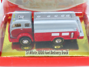 HO 1/87 Scale CMW Mini Metals 30112 Red/Gray '53 White 3000 Fuel Delivery Truck