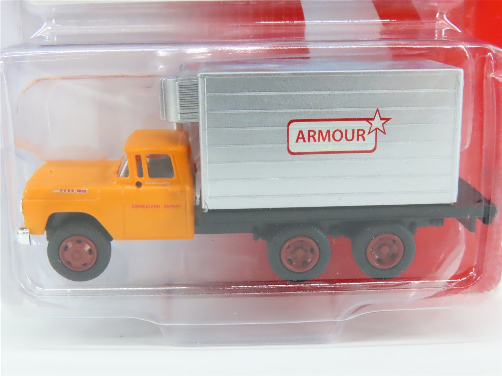 HO 1/87 Scale CMW Mini Metals 30416 Armour Meats '60 Ford Box Truck - SEALED