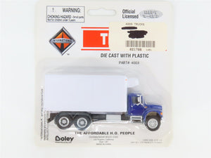 HO 1/87 Scale Boley 4003-27 Dark Blue/White Refrigerated Box Truck - SEALED