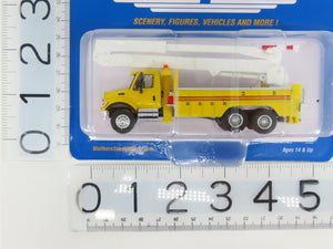 HO Walthers SceneMaster 949-11752 International 7600 Utility Bucket Truck SEALED