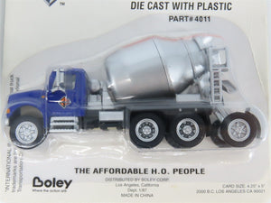 HO 1/87 Scale Boley 4011 Dark Blue/Silver International Cement Truck - SEALED