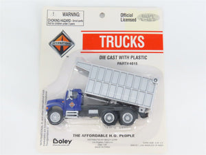 HO 1/87 Scale Boley 4015 Dark Blue/Silver International Dump Truck - SEALED