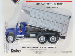 HO 1/87 Scale Boley 4015 Dark Blue/Silver International Dump Truck - SEALED