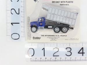HO 1/87 Scale Boley 4015 Dark Blue/Silver International Dump Truck - SEALED